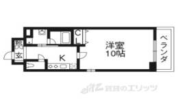ｱｽｳﾞｪﾙ京都西大路御池404間取り図面