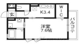 サンシャイン朱雀Ａ棟間取り図面