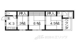 晃友荘間取り図面