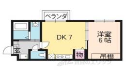 フォルトゥーナ中堂寺間取り図面