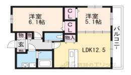 メゾンル・クプル間取り図面
