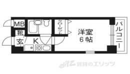 エスリード京都河原町第2間取り図面