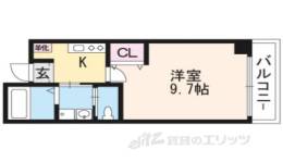 ウエスト一条間取り図面