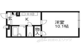 レオパレス東寺間取り図面