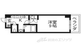 フローライト西院間取り図面