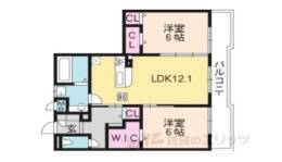セジュール芹川間取り図面