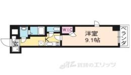 クオリカ西京極うまづか間取り図面