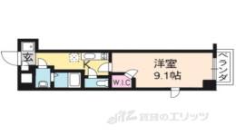 クオリカ西京極うまづか間取り図面