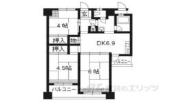 洛西新林団地２８号棟間取り図面