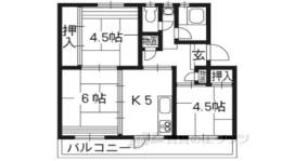 洛西新林団地１９号棟間取り図面