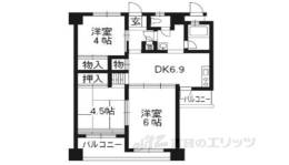 洛西新林団地３０号棟間取り図面