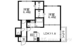 ベルメゾン洛北間取り図面