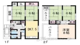貸家間取り図面
