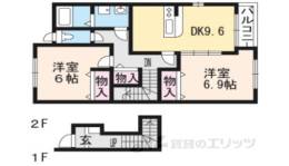ブライトハウス瀬田Ａ間取り図面