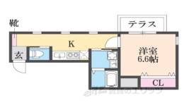 ラフェスタ天神川間取り図面