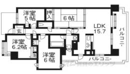 ローレルコート大津間取り図面