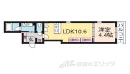 ソフィアブリュー御所南間取り図面