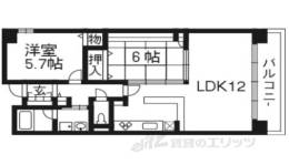 ファミールハイツ京都伏見ステージ１間取り図面
