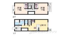 メゾネットゼゼ間取り図面