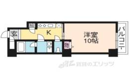モンヴェール烏丸御池間取り図面