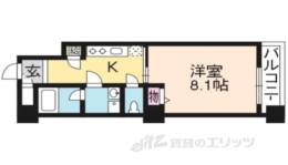 モンヴェール烏丸御池間取り図面