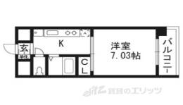 ル・パルトネール西大路御池間取り図面