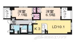 サンクチュアリ二条城間取り図面