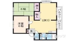 サンビレッジ西大津Ｂ棟間取り図面