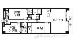 ファミール長岡京グランデュール間取り図面