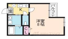 アークリード四条油小路間取り図面
