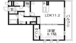 マジェスティサザン２棟間取り図面