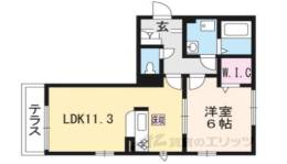 シャーメゾンコスモ１間取り図面
