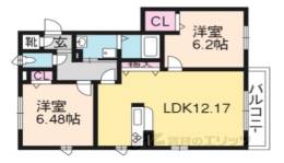 フェリシダード間取り図面