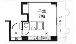サンシティ烏丸間取り図面