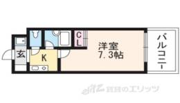 サンシティ四条西洞院間取り図面