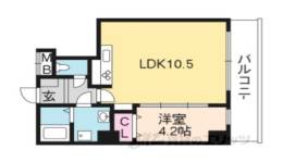 モンドール西院間取り図面
