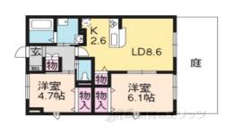 クレセント桂川間取り図面