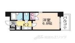 リーガル京都五条烏丸間取り図面