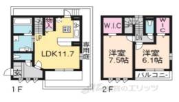 ジェンティール西陣間取り図面