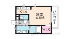 オヴィーレ北白川間取り図面