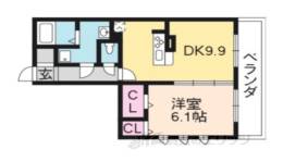 フローラ城南間取り図面