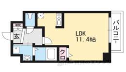 スワンズ京都大将軍間取り図面