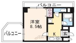 サンシティ烏丸高辻間取り図面