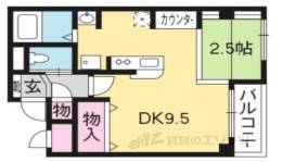 Ｅａｓｅ西大路間取り図面