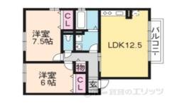 サンシャイン湖舟B棟間取り図面