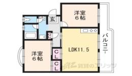 メゾン唐崎間取り図面