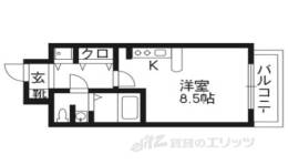 エスライズ京都河原町間取り図面