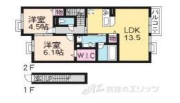 セジュール６２３間取り図面