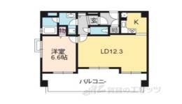 プレサンス京都四条烏丸間取り図面
