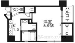 ベラジオ西陣聚楽間取り図面